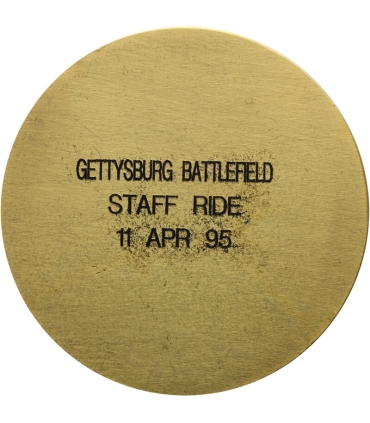 Challenge Coin Departamentu Armii USA – Gettysburg Staff Ride 1995 – Po Generale