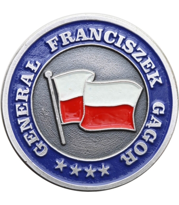 Personalny Challenge Coin Generał Franciszek Gągor, Po Generale (NATO / USA)