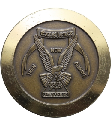 Challenge Coin Dowódcy 3. Dywizji Pancernej (Spearhead) US Army, Po Generale