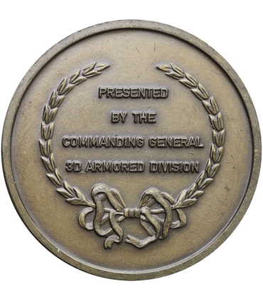 Challenge Coin Dowódcy 3. Dywizji Pancernej (Spearhead) US Army, Po Generale