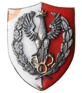 Honorowa Odznaka Absolwenta Akademii Obrony Narodowej (AON), numerowana, Po Generale