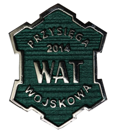 Honorowa Odznaka Absolwenta Akademii Obrony Narodowej (AON), numerowana, Po Generale