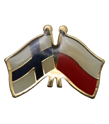 Przypinka pamiątkowa z flagami Polski i Finlandii, Po Generale