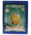 Plakietka pamiątkowa INTERKOSMOS '78 (ZSRR-Polska) – po Generale