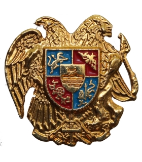 Wpinka pamiątkowa z herbem Armenii – po Generale