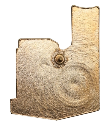 Wpinka (pin) pamiątkowa klubu pracowniczego huty aluminium Laterrière (Kanada) – po Generale