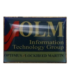 Wpinka (pin) OLM Information Technology Group – Optimus / Lockheed Martin – po generale
