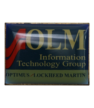 Wpinka (pin) OLM Information Technology Group – Optimus / Lockheed Martin – po generale