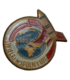 Odznaka pamiątkowa "Wielki Wspólny Lot" (1978) – Mirosław Hermaszewski – po generale