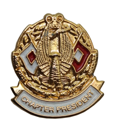 Oznaka Chapter President (Stowarzyszenie Łączności i Elektroniki Sił Zbrojnych – AFCEA) – po Generale