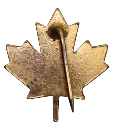Kanadyjska wpinka (pin) – Liść Klonowy "CANADA" – po Generale
