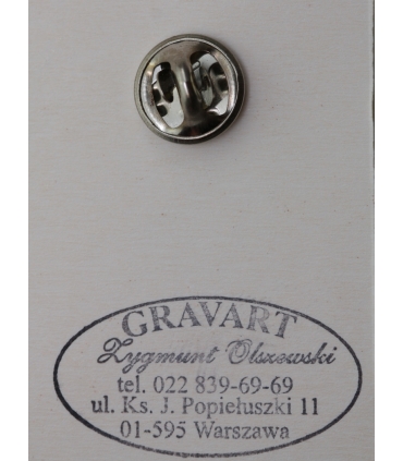 Wpinka pamiątkowa WAT – Wojskowa Akademia Techniczna – po Generale