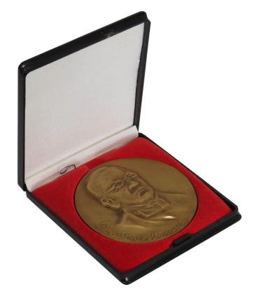 Medal pamiątkowy Stanisław Moniuszko – Orkiestra Koncertowa Wojska Polskiego, bardzo rzadki, etui
