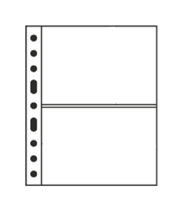Koszulka do banknotów GRANDE, 2 okna na 2 duże banknoty, przezroczysta, 1 szt.