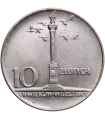 10 złotych Mała kolumna, 1966, stan 1-/2+