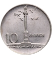 10 złotych Mała kolumna, 1966, stan 2+
