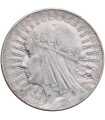 10 złotych Głowa kobiety 1932, stan 3