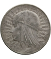 10 złotych Głowa kobiety 1932, stan 3/3+