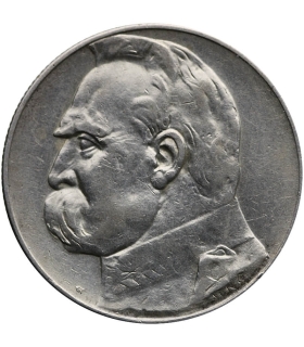 5 złotych Piłsudski 1936, stan 3/3+