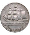 2 zł Żaglowiec 1936, stan 2/2-