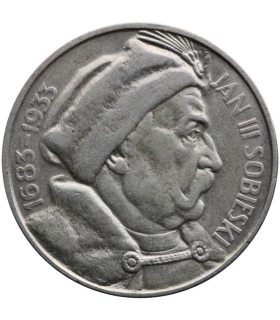 10 zł Jan III Sobieski 1933, stan 3+