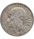 5 złotych głowa kobiety 1933, stan 2-/3+
