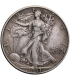 USA 1/2 dolara half dollar Idąca wolność, Walking Liberty, 1943, srebro Ag 900