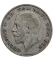 Wielka Brytania ½ korony, 1928, srebro