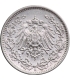 1/2 marki, Cesarstwo Niemieckie, 1905 E, stan 3