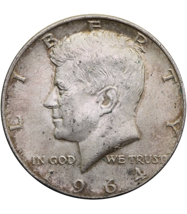 USA 1/2 dolara half dollar Kennedy 1964, stan 2-