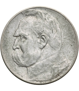 5 złotych Piłsudski 1935, stan 3-