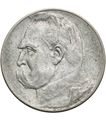 5 złotych Piłsudski 1935, stan 3-