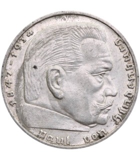 2 marki niemieckie Hindenburg 1939