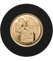 Medal Jan Paweł II, Pożegnanie z ojczyzną, złoto Au585, 2g
