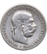 Austria 1 korona, 1893, srebro