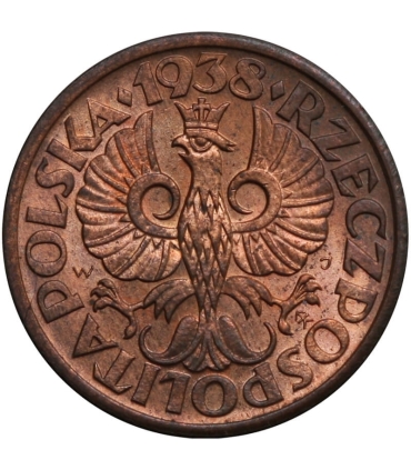1 grosz 1938 st. 1/1-