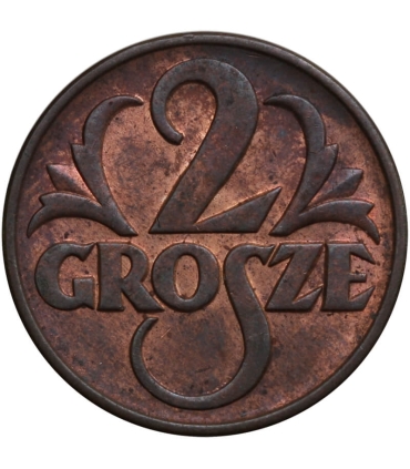2 grosze 1938, stan 1-