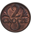 2 grosze 1938, stan 1-