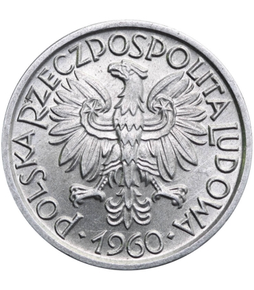 2 zł, Jagody, 1960, stan 1-/2+, zegarowy połysk