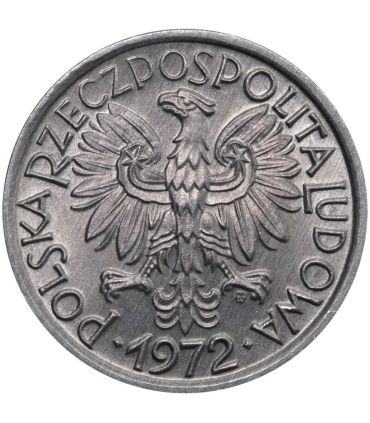 2 złote Jagody, 1972, stan 1, mennicza, zegarowy połysk