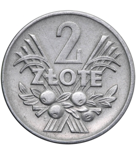 2 zł, Jagody, 1960, stan 3+