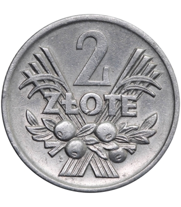 2 złote Jagody, 1972, stan 3+ połysk