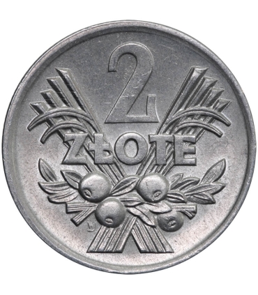 2 złote Jagody, 1971, stan 1 (ideał)