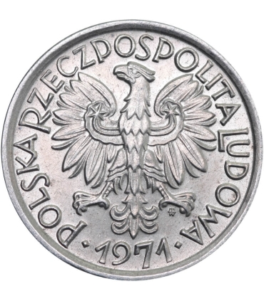 2 złote Jagody, 1971, stan 1 (ideał)