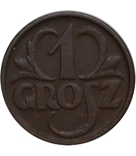 1 grosz 1936, stan 2+