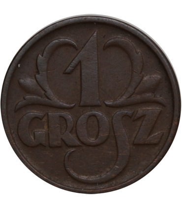 1 grosz 1936, stan 2+