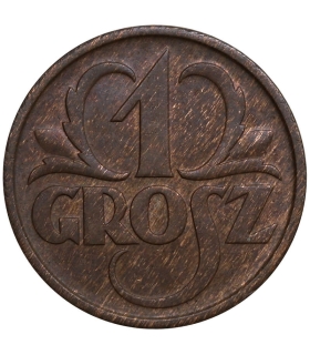 1 grosz 1936, stan 1, menniczy