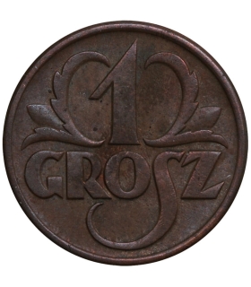 1 grosz, 1939, stan 1-