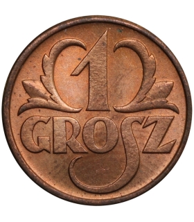 1 grosz 1938 menniczy st. 1/1-