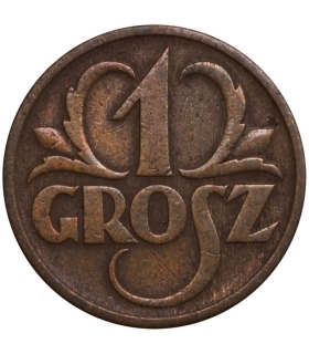 1 grosz 1938 st. 3+